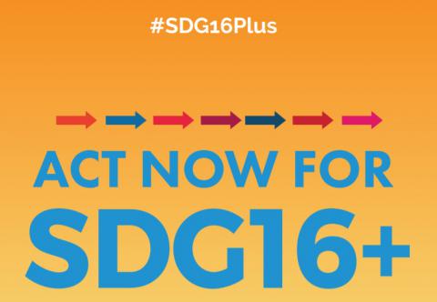 cover act now for SDG16+